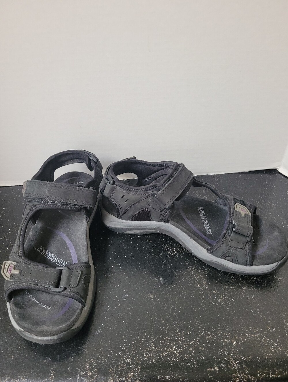 Abeo Black Huntington Sport Sandals
